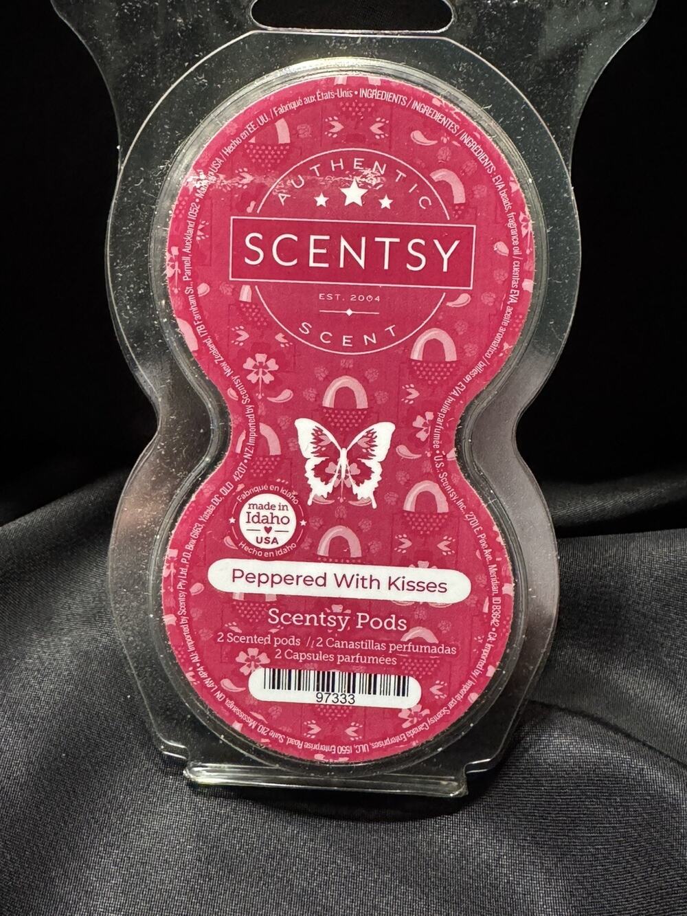 NEW Scentsy Peppered With Kisses Pods